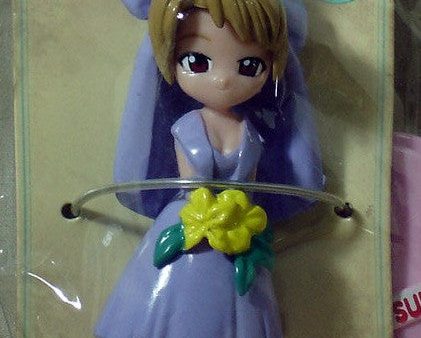 Sega Prize Love Hina Wedding Mitsune Konno Ver Mascot Strap Figure For Discount