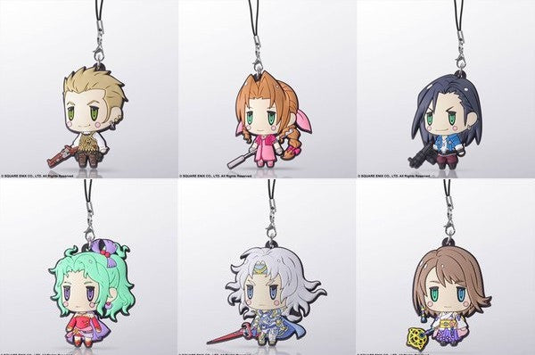 Square Enix Final Fantasy Trading Rubber Strap Vol 4 6 Collection Figure Set Online