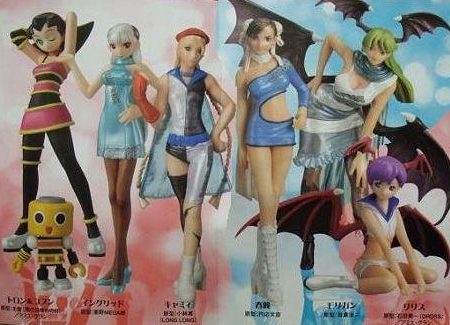 Organic Ensky Capcom Companion Characters Girl Collection 6 2P Figure Set Cheap