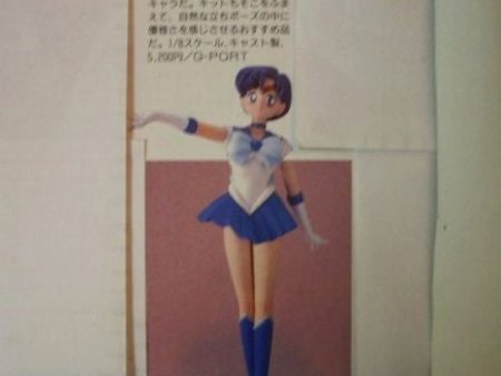 G-Port 1 8 Pretty Soldier Sailor Moon Mercury Mizuno Ami Cold Cast Model Kit Figure Sale