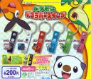 Bandai Pokemon Pocket Monster Gashapon BW Best Wishes Deco Rubber Swing Strap 6 Figure Set For Sale