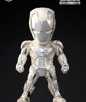 Kids Logic Marvel Iron Man 3 Egg Attack Mark 42 MK XLII 999 Silver Plated Figure For Cheap