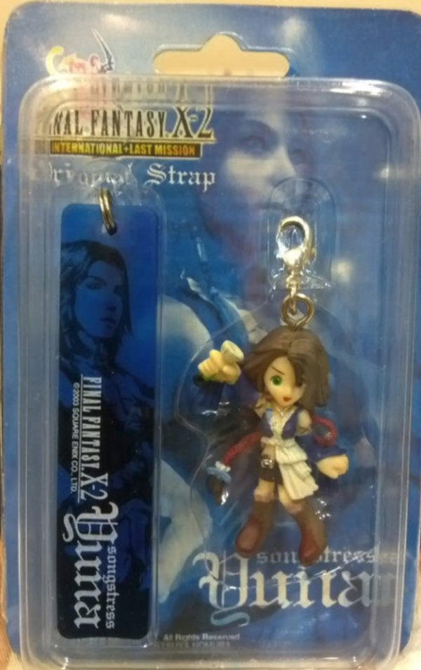 Square Enix Final Fantasy 10 X-2 Yuna Phone Strap Mascot Trading Figure Type A Online Sale