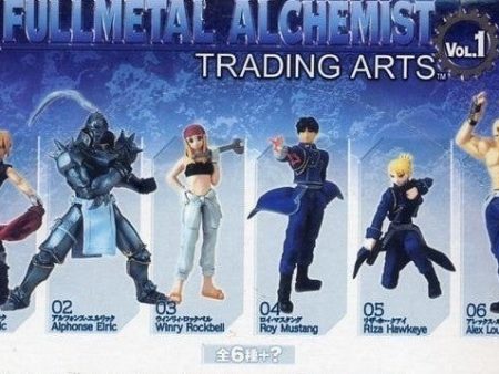 Square Enix Fullmetal Alchemist Trading Arts Part Vol 1 7 Color 7 Silver 14 Figure Set Hot on Sale