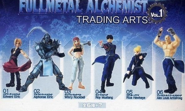 Square Enix Fullmetal Alchemist Trading Arts Part Vol 1 7 Color 7 Silver 14 Figure Set Hot on Sale