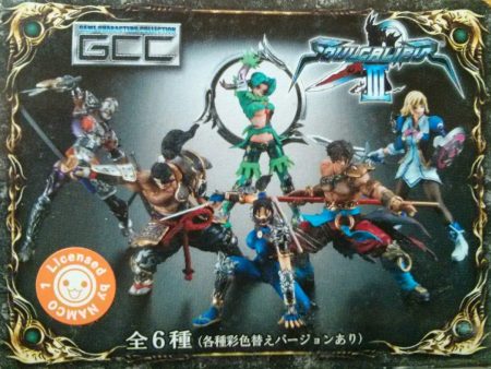 Megahouse Soul Calibur 3 Trading Collection 1P Color 6 Figure Set Online now