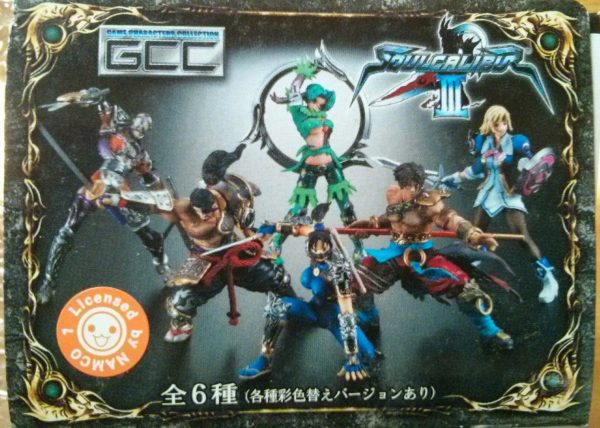 Megahouse Soul Calibur 3 Trading Collection 1P Color 6 Figure Set Online now