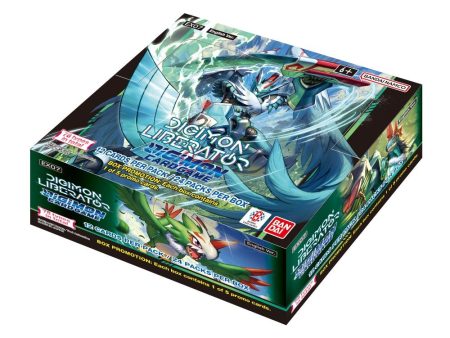 Digimon Card Game: Extra Booster Display – Digimon Liberator Hot on Sale