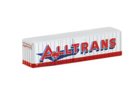 HO TRA-3 Flexi-Van Trailer Alltrans Silver - Twin Pack on Sale